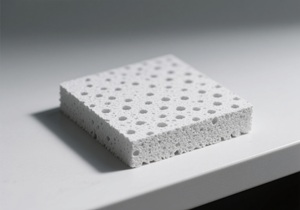 How does alumina foam compare to other ceramic foams?